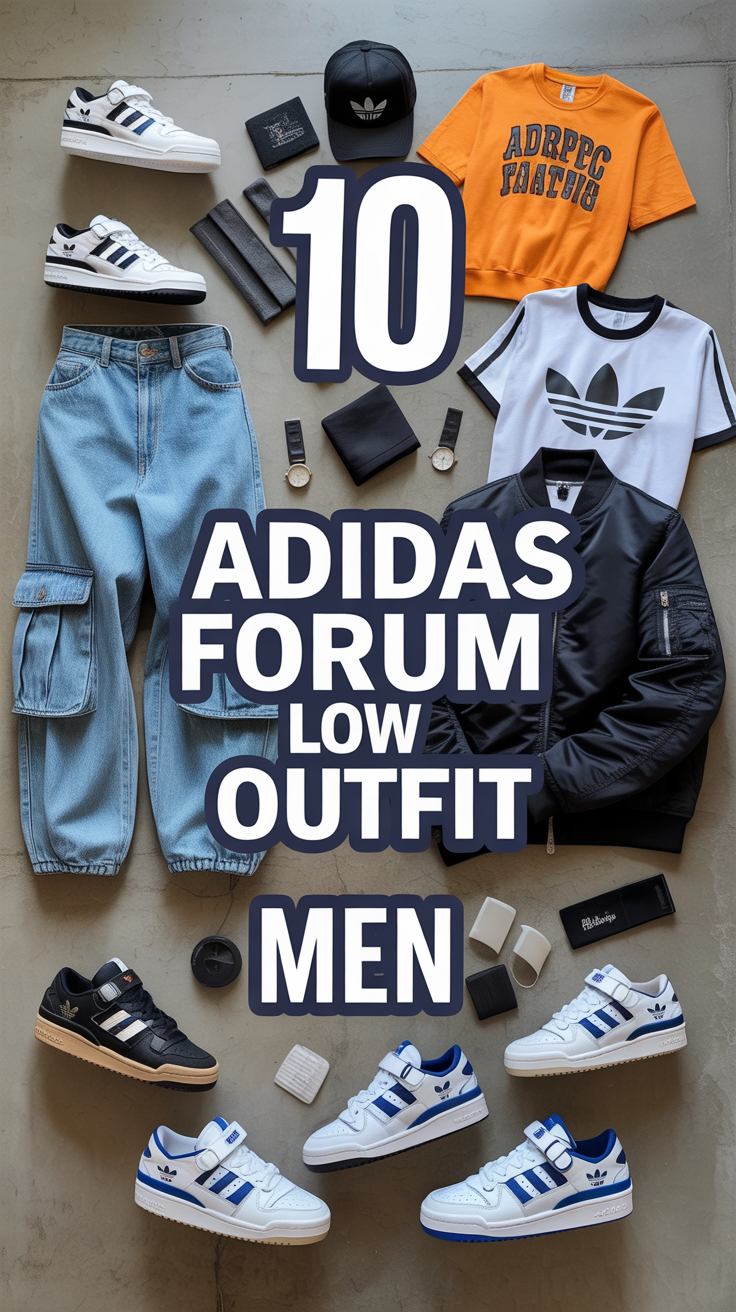 👟 10 Adidas Forum Low Outfit Men