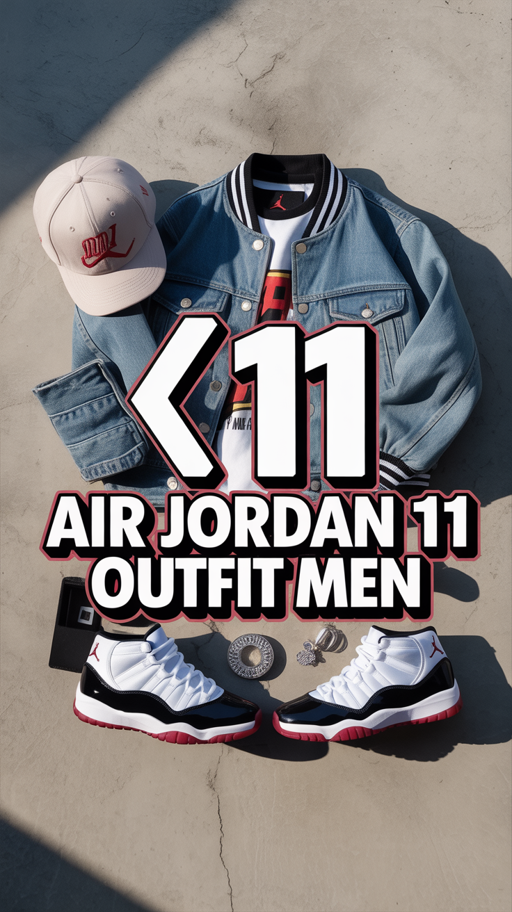 🩰 11 Air Jordan 11 Outfit Men