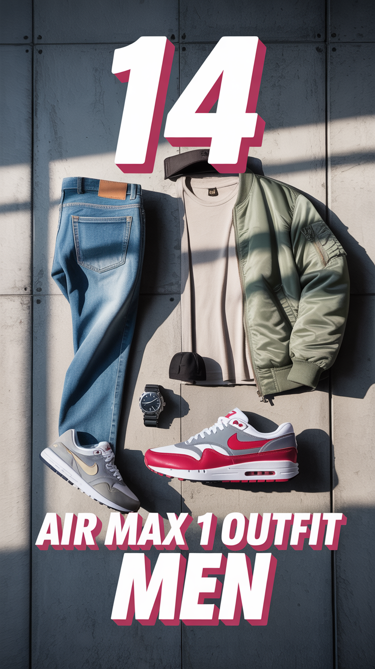👟 14 Air Max 1 Outfit Men