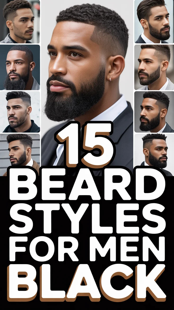 🧔🏾 15 Beard Styles For Men Black