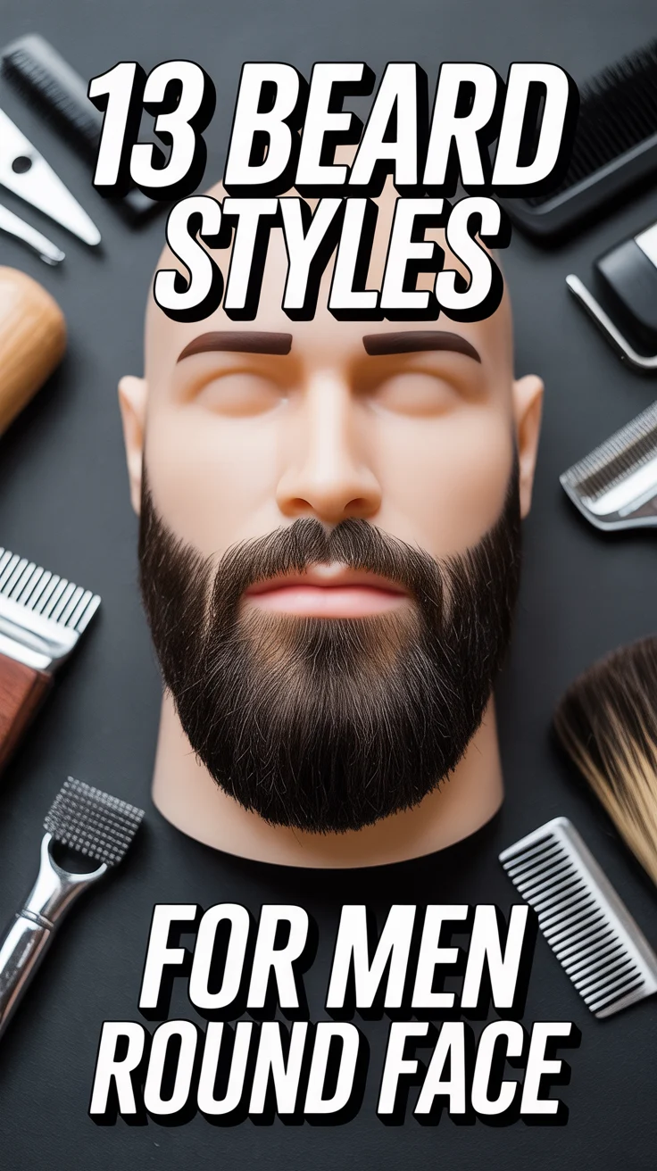 🧔 13 Beard Styles For Men Round Face