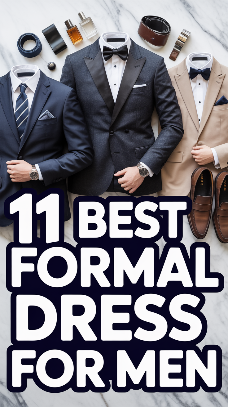 🕴️ 11 Best Formal Dress For Men