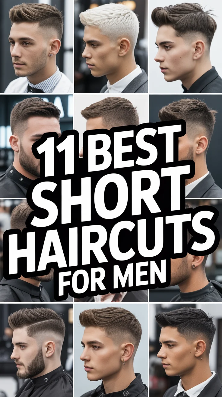 💇‍♂️ 11 Best Short Haircuts For Men
