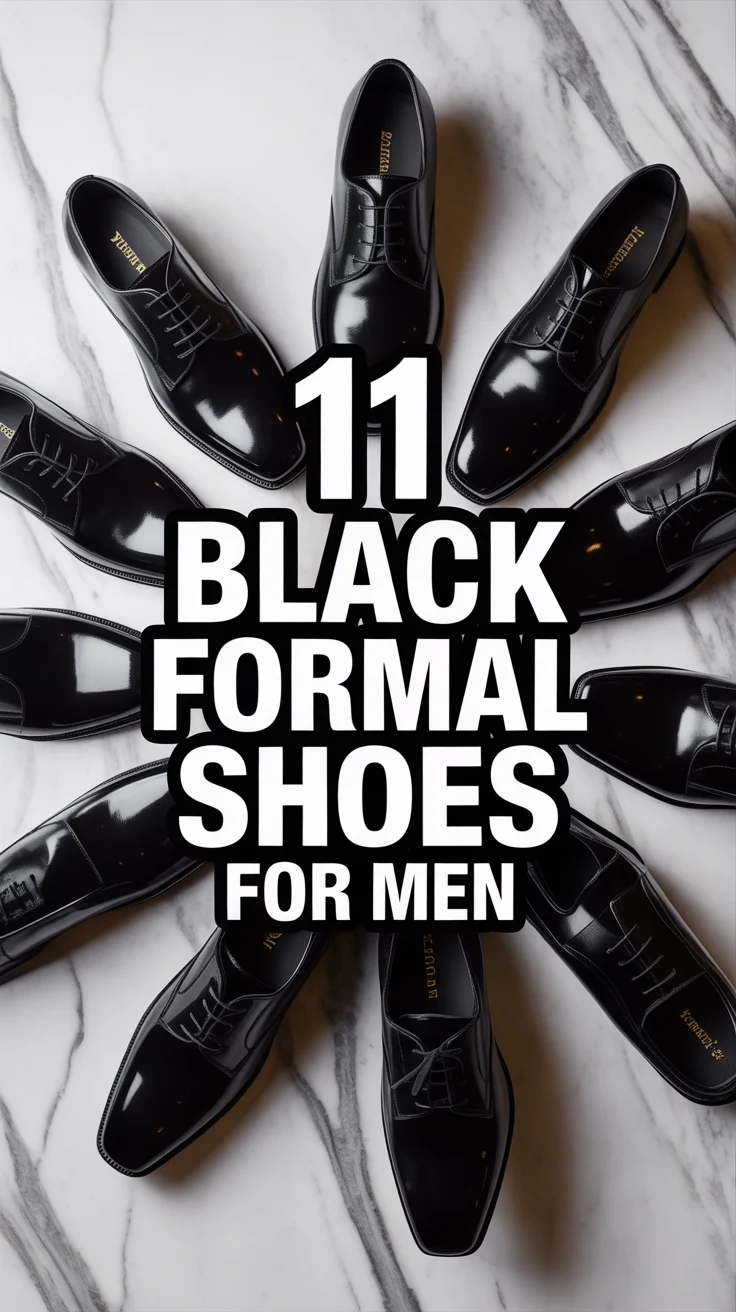 👞 11 Black Formal Shoes For Men