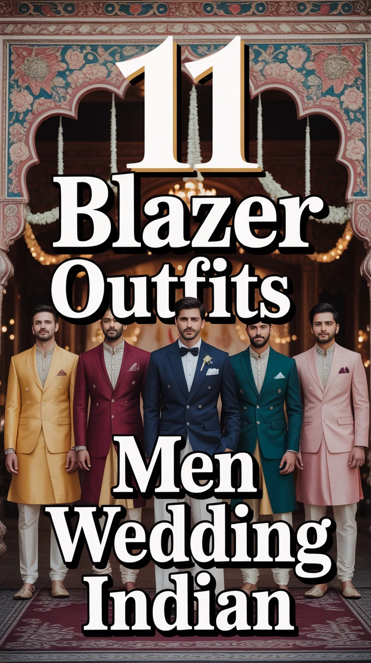 🕺 11 Blazer Outfits Men Wedding Indian