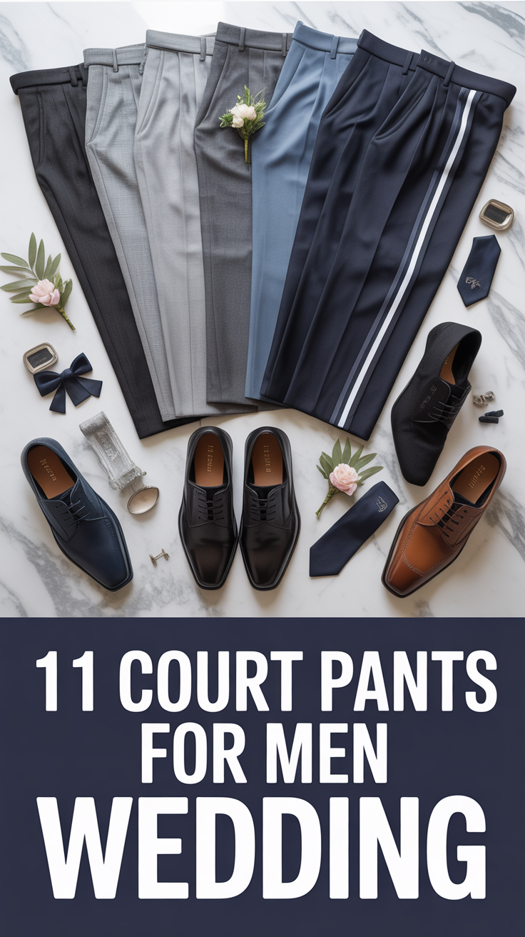 🧵 11 Court Pants For Men Wedding