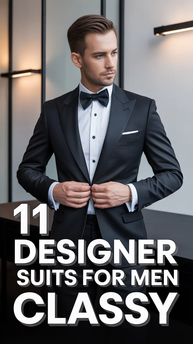 🕴️ 11 Designer Suits For Men Classy