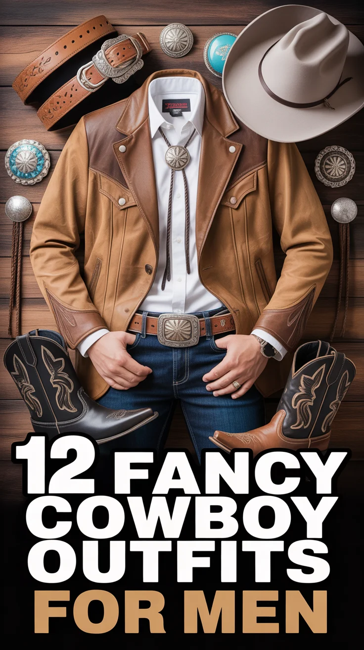🤠 12 Fancy Cowboy Outfits For Men