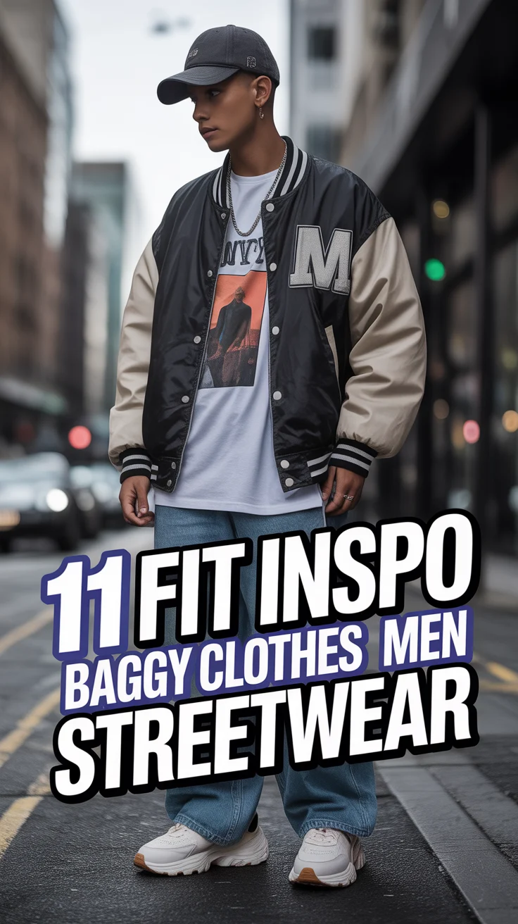 🧢 11 Fit Inspo Baggy Clothes Men Streetwear