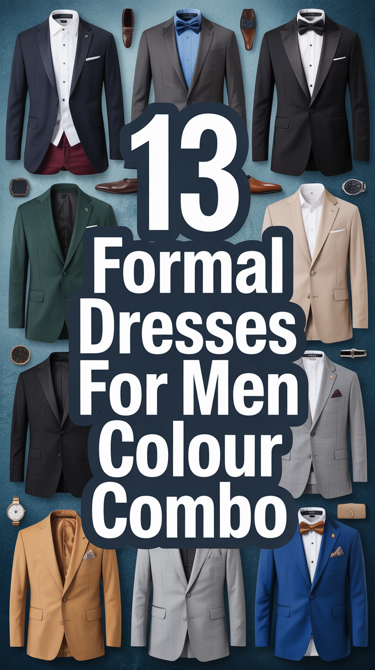 🕴️ 13 Formal Dresses For Men Colour Combo