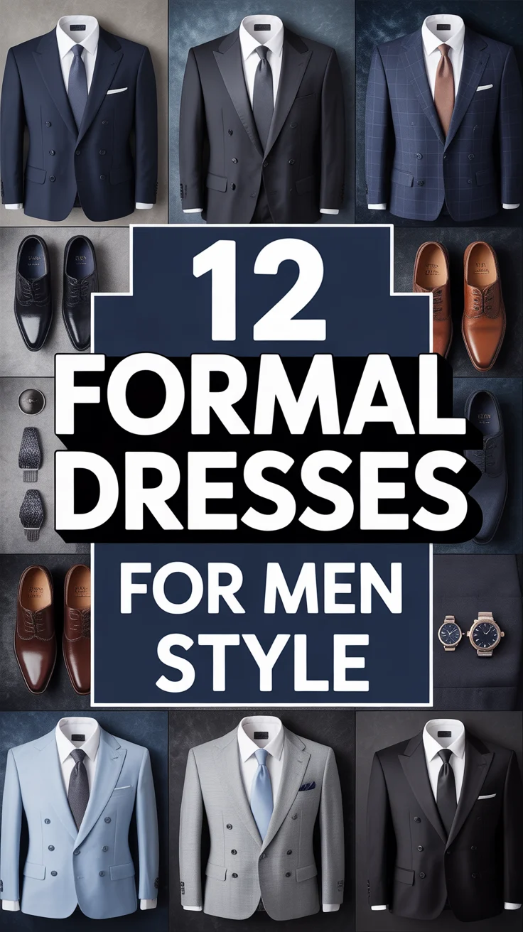 🕴️ 12 Formal Dresses For Men Style