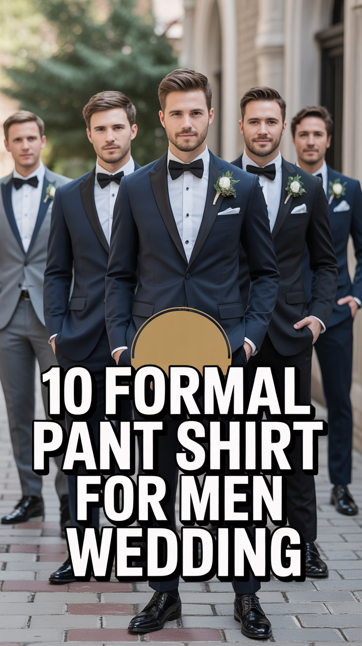 🕴️ 10 Formal Pant Shirt For Men Wedding
