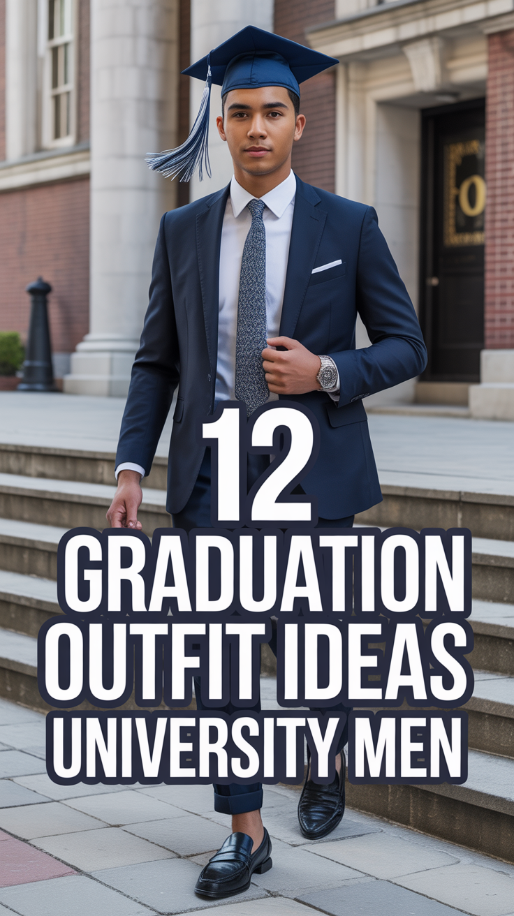 🎓 12 Graduation Outfit Ideas University Men