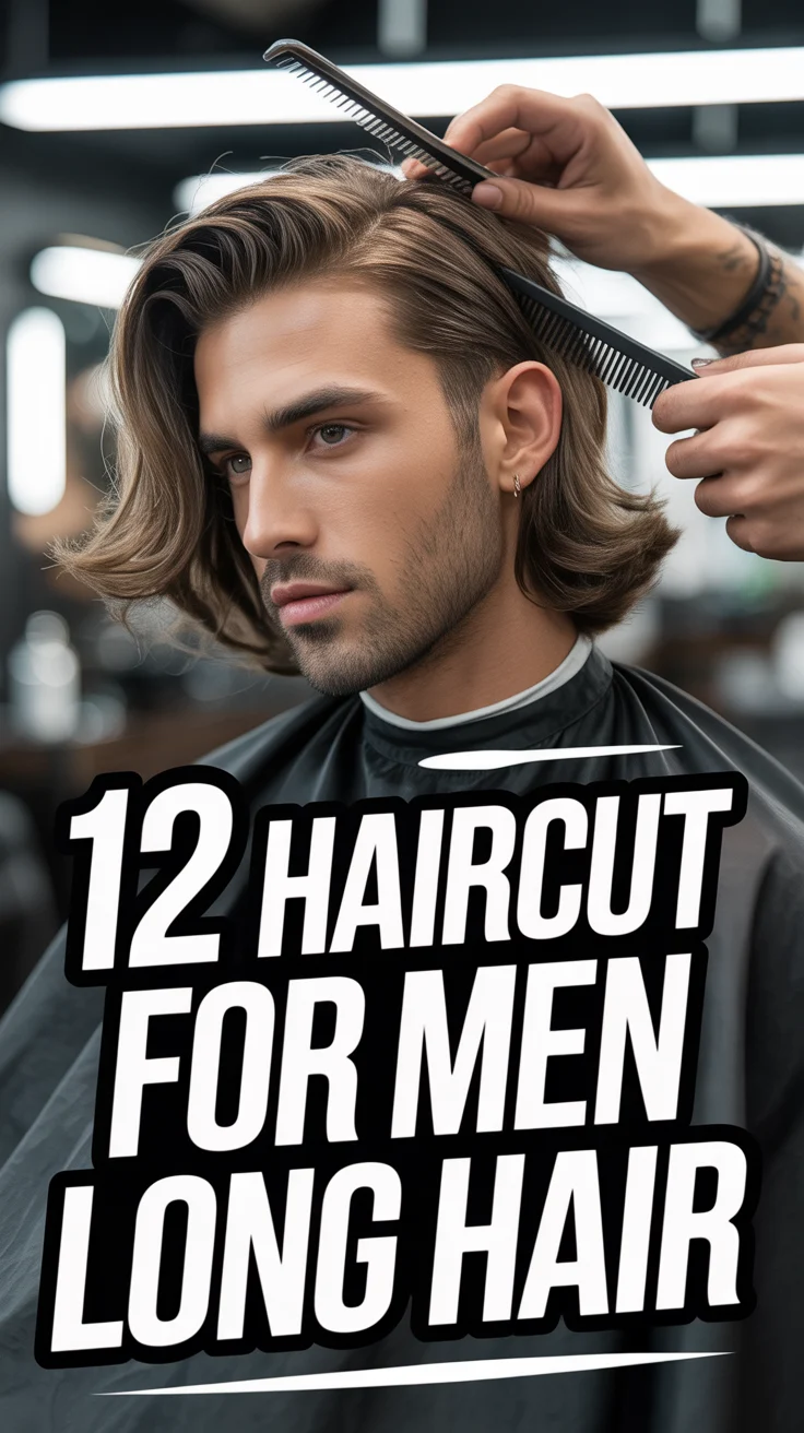 💇‍♂️ 12 Haircut For Men Long Hair
