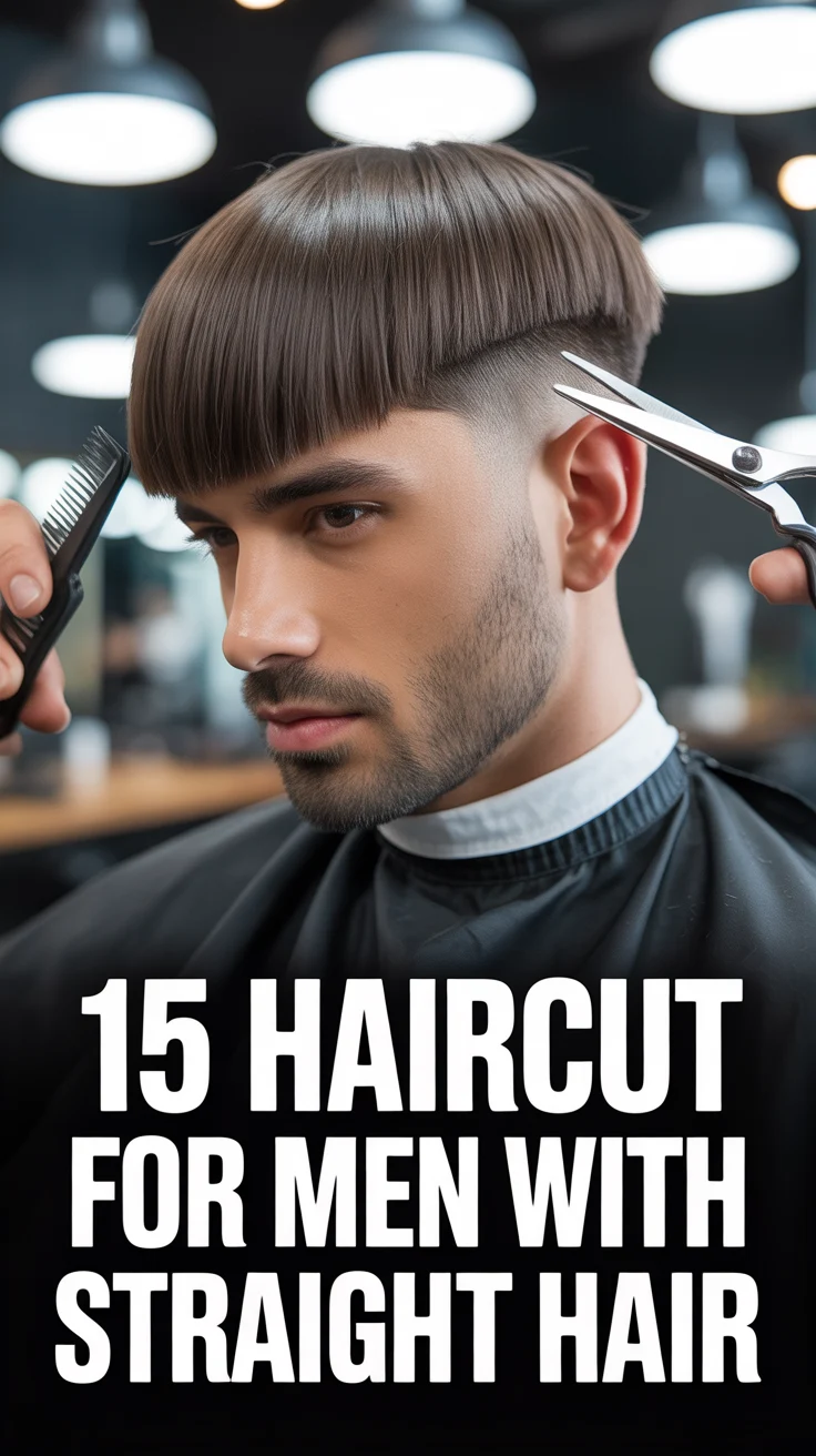 💇‍♂️ 15 Haircut For Men With Straight Hair