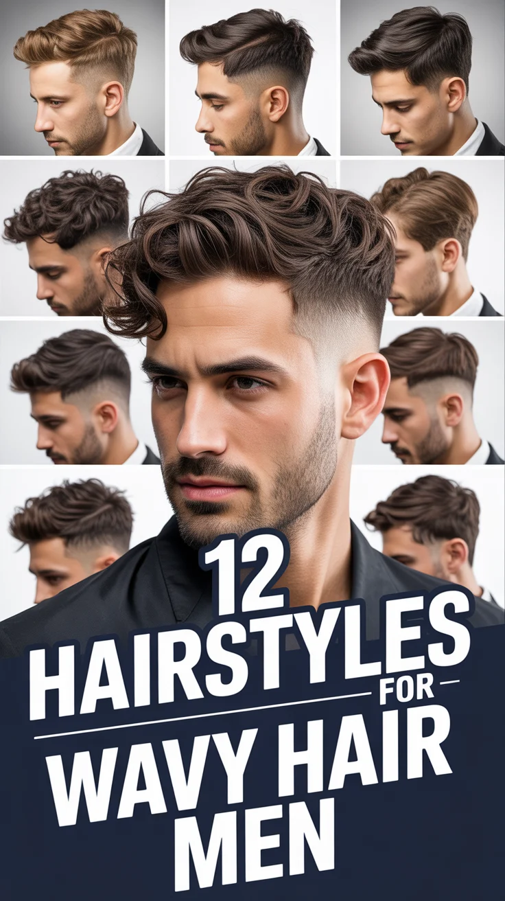 💇‍♂️ 12 Hairstyles For Wavy Hair Men