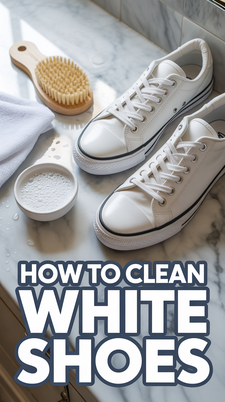 👟 How To Clean White Shoes