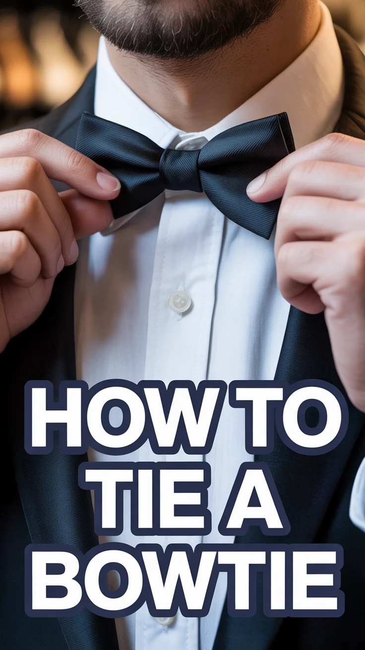 🦋 How To Tie A Bowtie