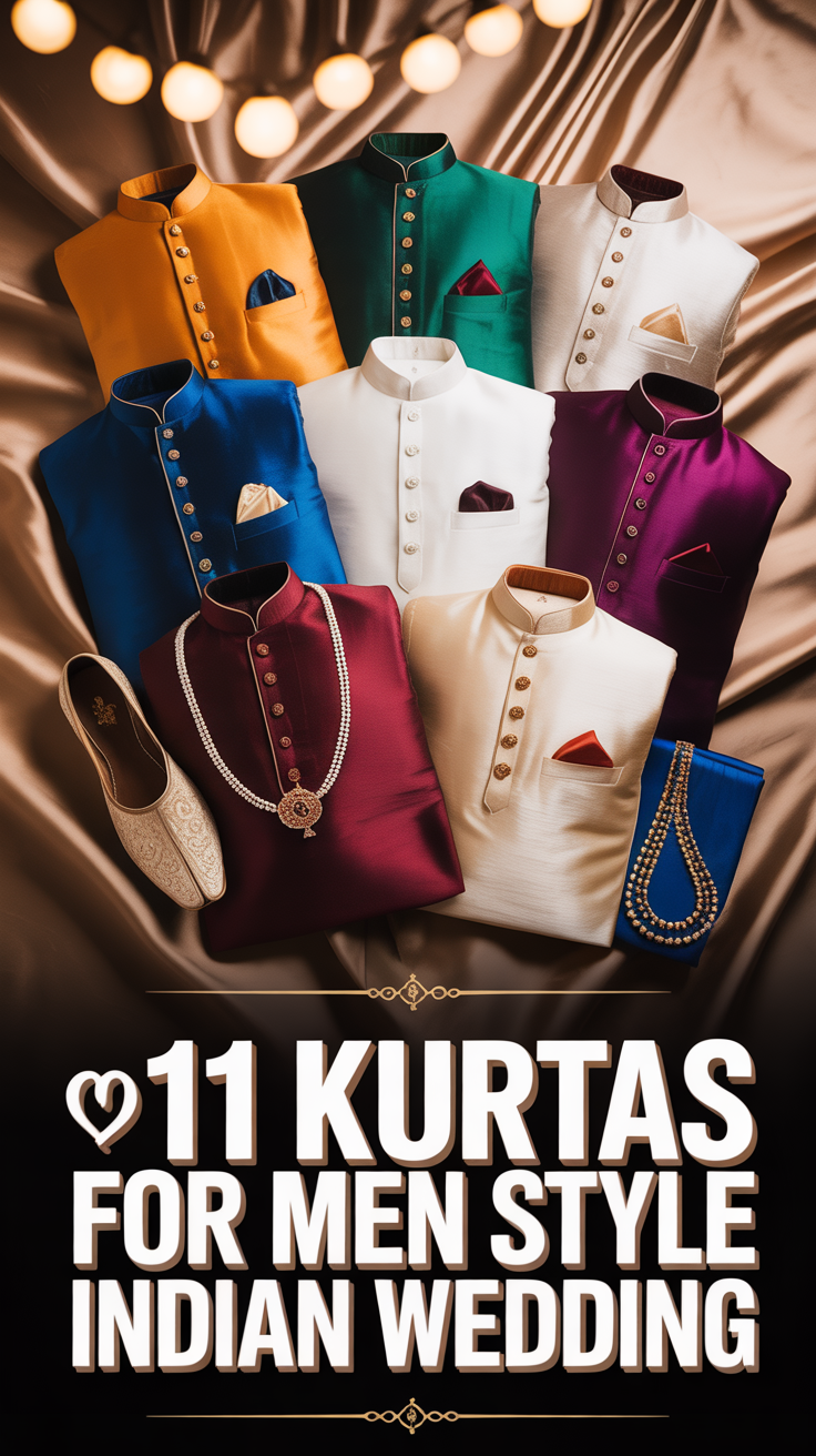 🪩 11 Kurtas For Men Style Indian Wedding