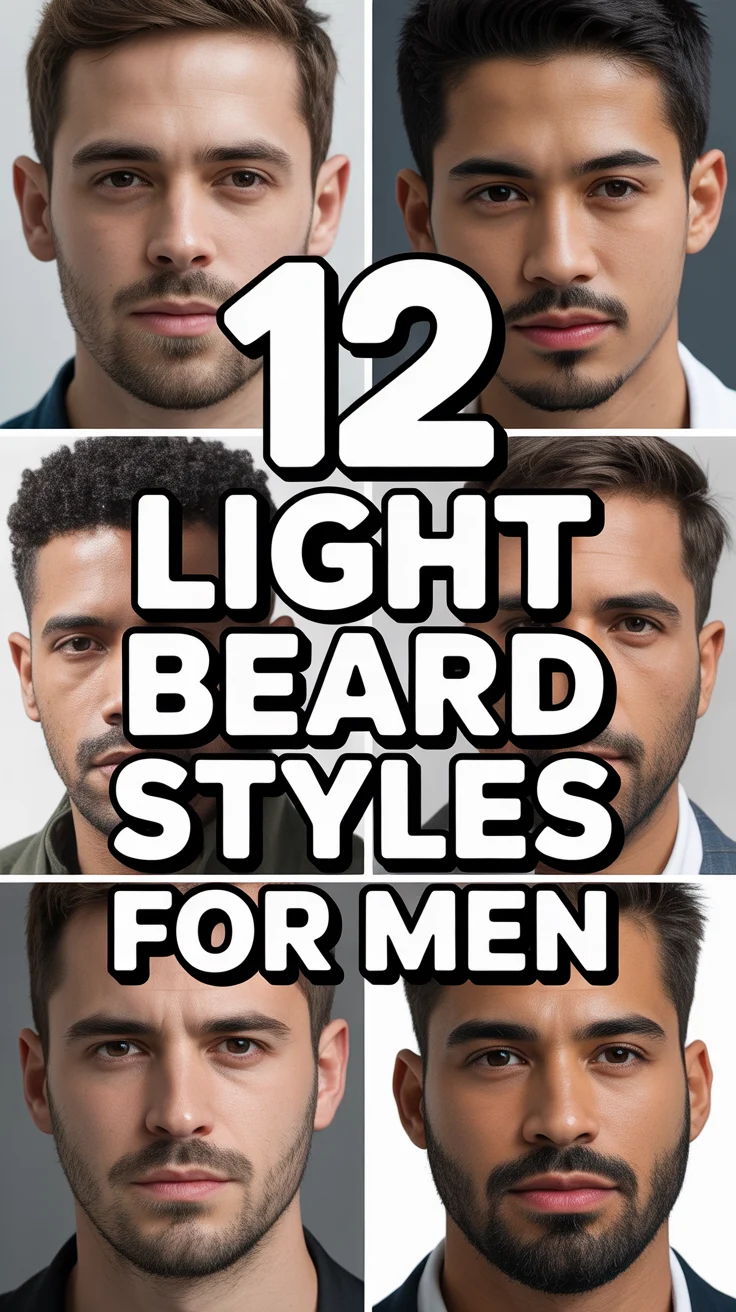 🧔 12 Light Beard Styles For Men