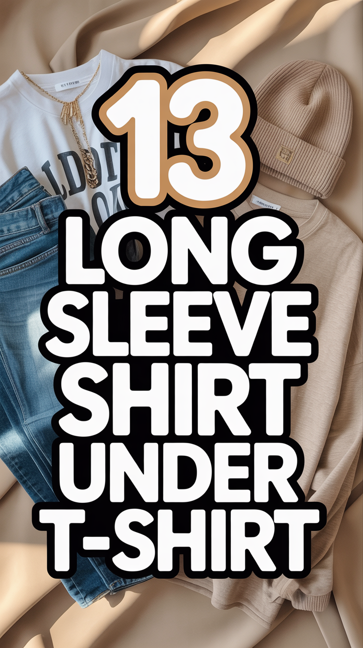 🧥 13 Long Sleeve Shirt Under T Shirt