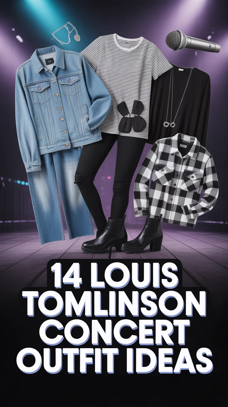 🎤 14 Louis Tomlinson Concert Outfit Ideas