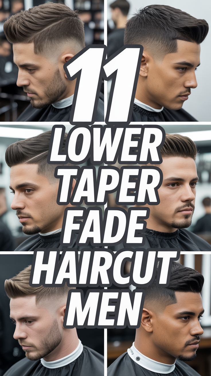 💈 11 Lower Taper Fade Haircut Men