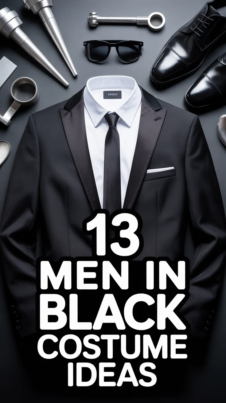 🕶️ 13 Men In Black Costume Ideas
