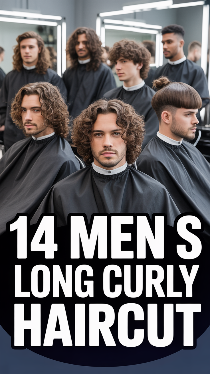 💈 14 Men S Long Curly Haircut