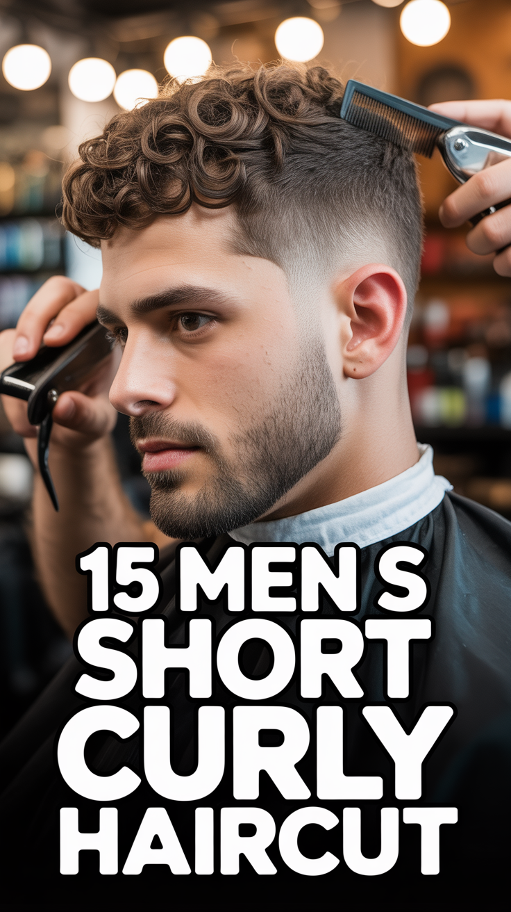 💈 15 Men S Short Curly Haircut