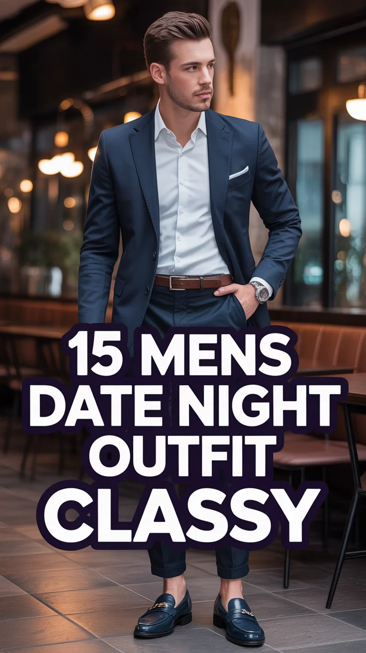 🕴️ 15 Mens Date Night Outfit Classy