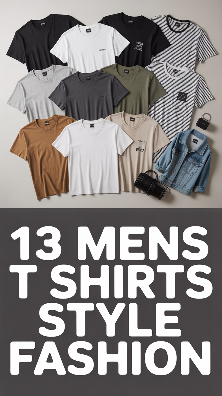 🧥 13 Mens T Shirts Style Fashion