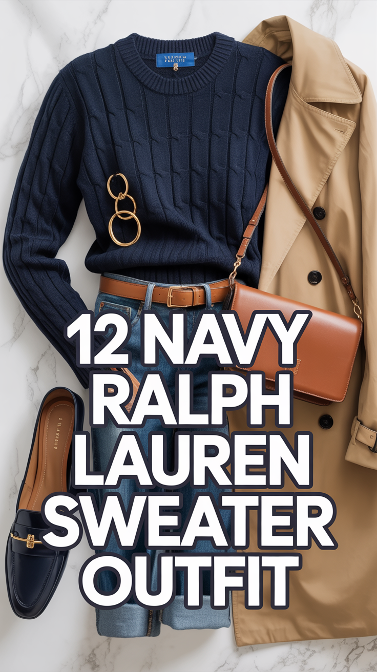 🧥 12 Navy Ralph Lauren Sweater Outfit