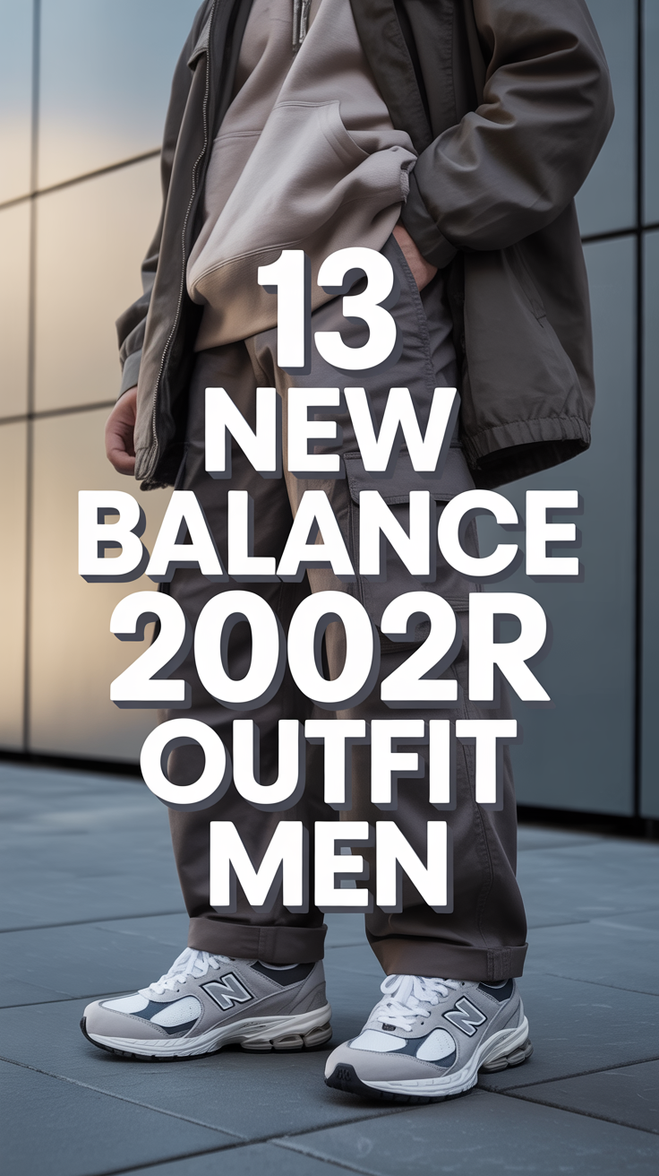 👟 13 New Balance 2002R Outfit Men