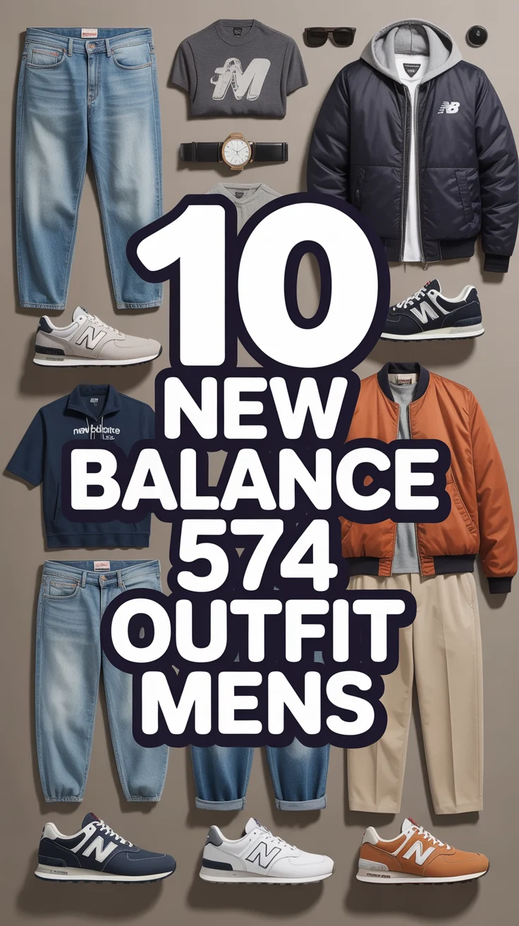 👟 10 New Balance 574 Outfit Mens