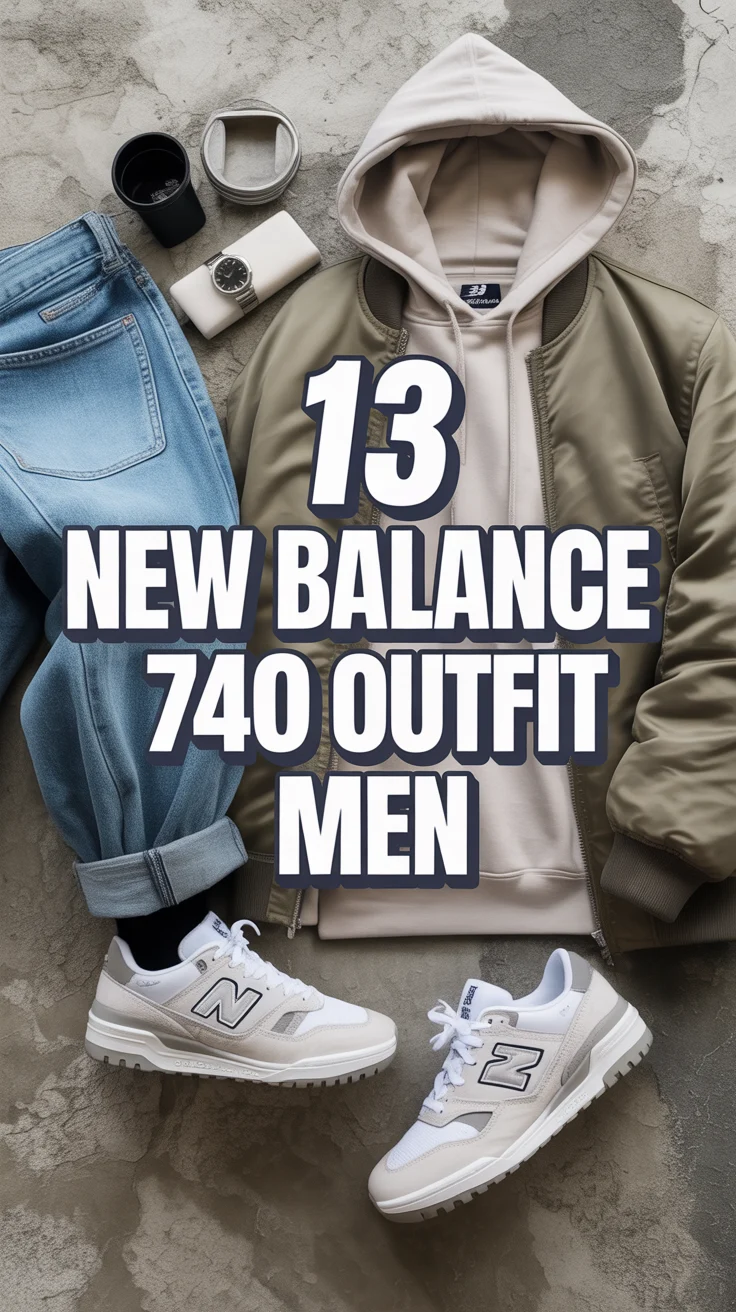 👟 13 New Balance 740 Outfit Men