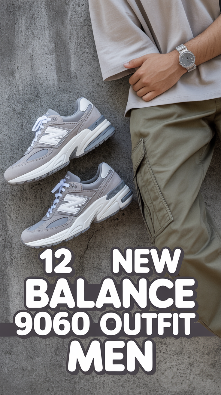 👟 12 New Balance 9060 Outfit Men