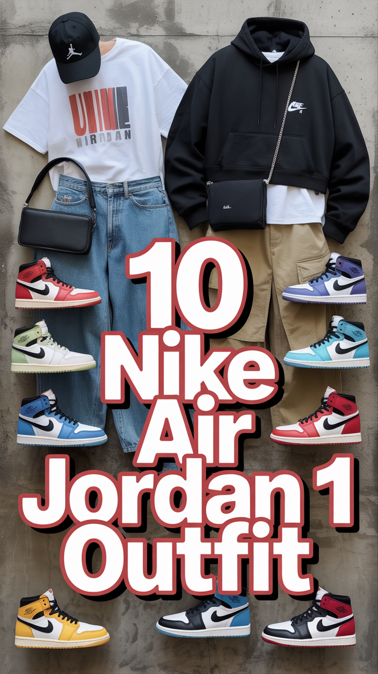 👟 10 Nike Air Jordan 1 Outfit