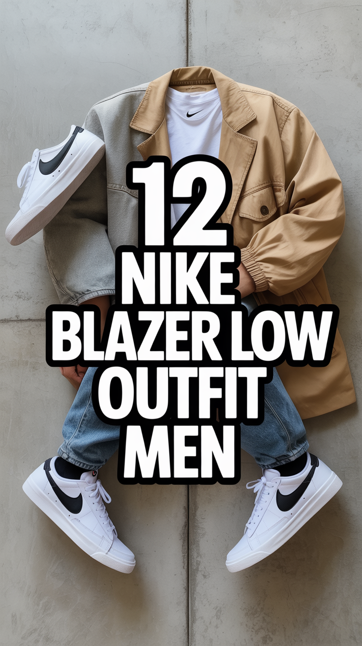 👟 12 Nike Blazer Low Outfit Men