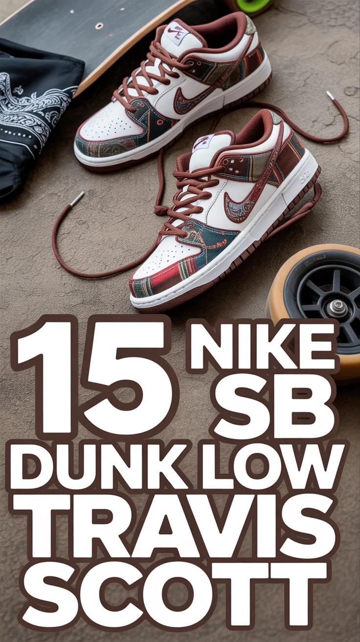 👟 15 Nike Sb Dunk Low Travis Scott