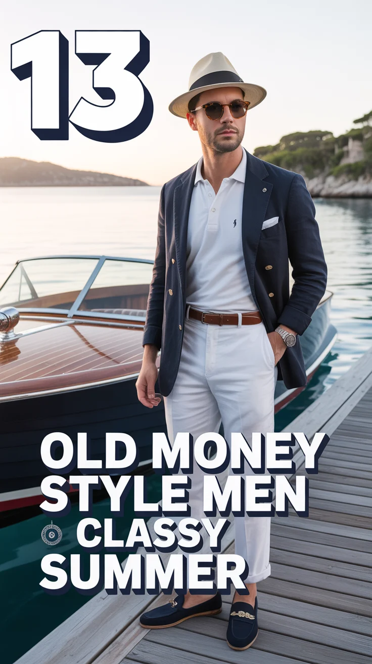 🛥️ 13 Old Money Style Men Classy Summer