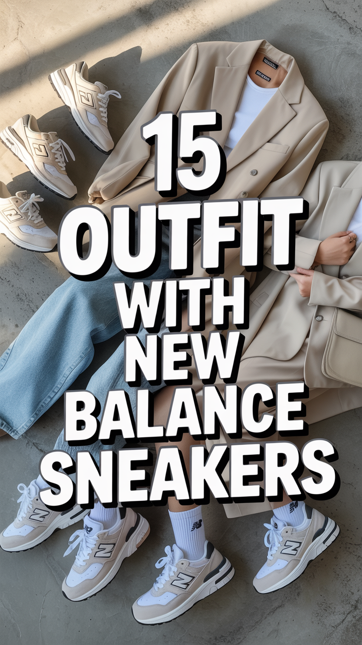 👟 15 Outfit With New Balance Sneakers