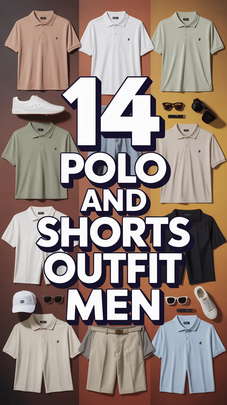 🧢 14 Polo And Shorts Outfit Men