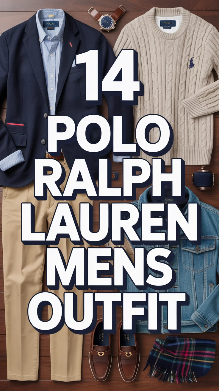 🧥 14 Polo Ralph Lauren Mens Outfit