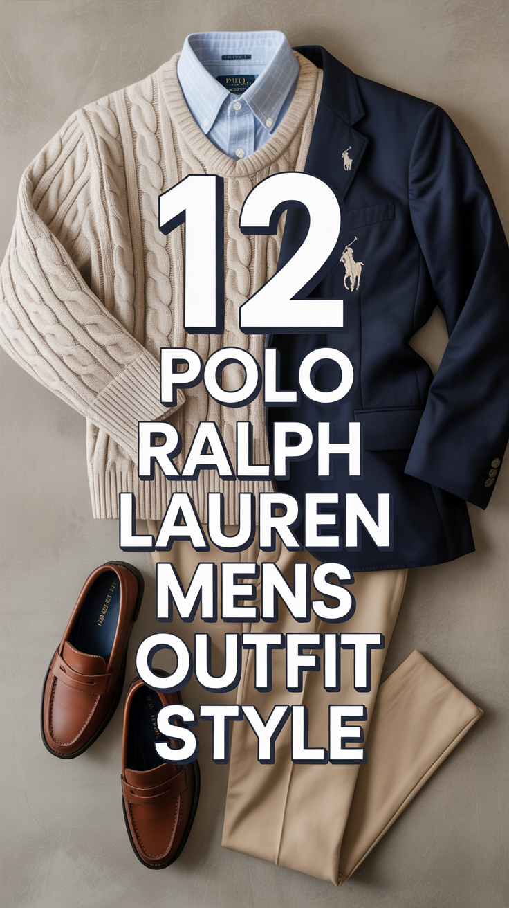 🧥 12 Polo Ralph Lauren Mens Outfit Style