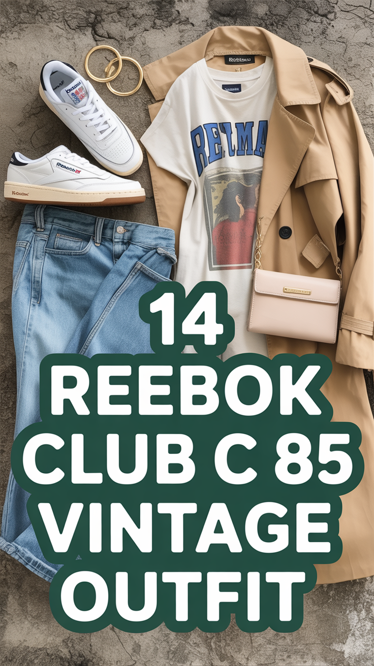 👟 14 Reebok Club C 85 Vintage Outfit
