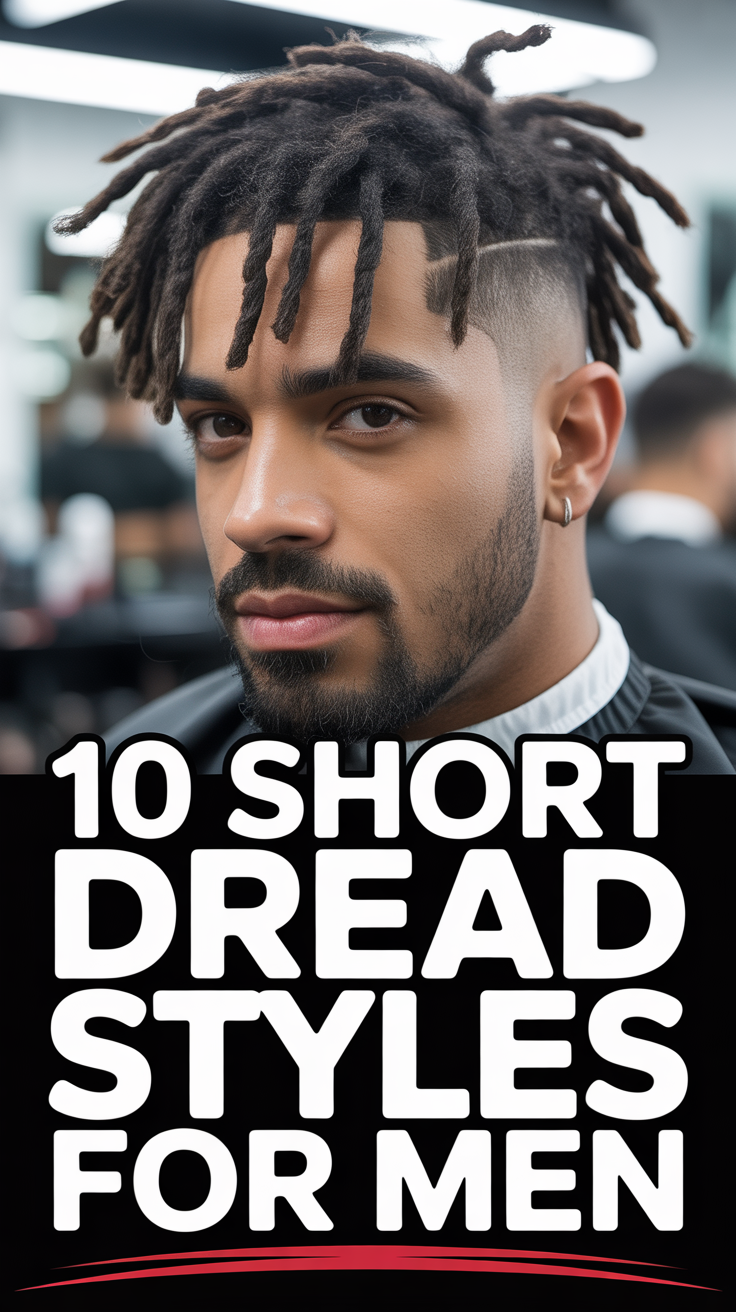 💈 10 Short Dread Styles For Men