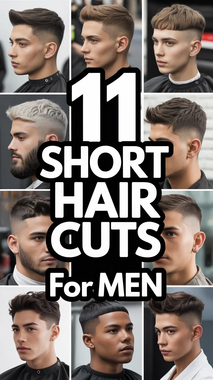 💈 11 Short Hair Cuts For Men