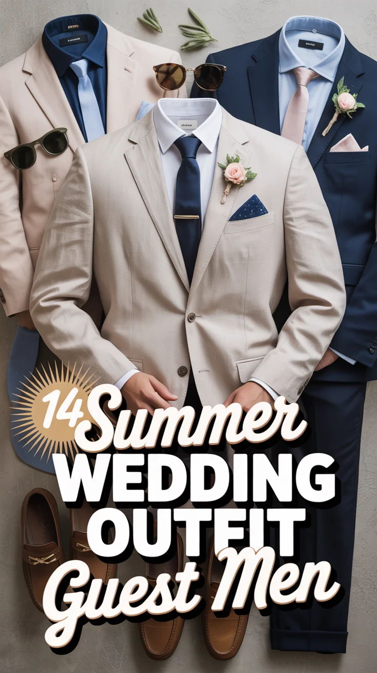 🕶️ 14 Summer Wedding Outfit Guest Men