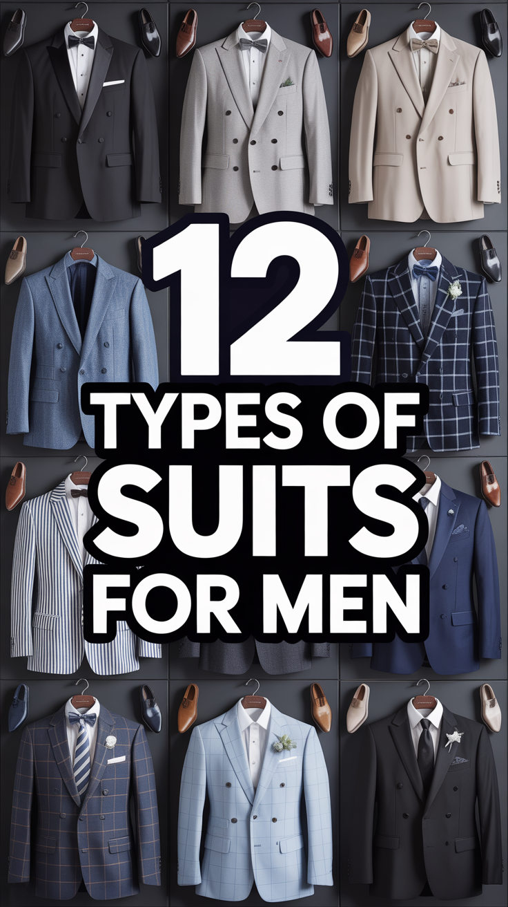 🕴️ 12 Types Of Suits For Men